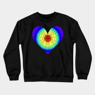 Spider Web Heart V23 Crewneck Sweatshirt